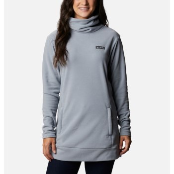 Columbia Ali Peak Fleece Tunic, Sudaderas Grises Para Mujer | 739682-UGM